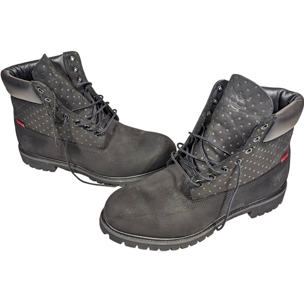 Timberland X Supreme X Comme des Garcon CDG Waterproof Boots Men's size 13M